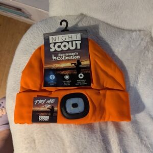 Orange LED Beanie